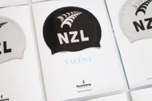 Swimming New Zealand annual report 2014 designed by Angle Limited