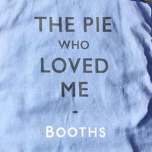 Booths shopping bag demonstrates design thinking + ideas the pie who loved me
