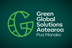 Startup brand green global solutions logo design